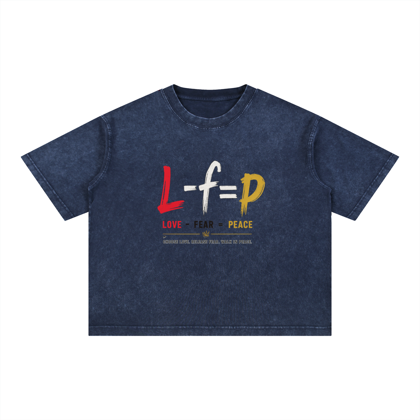 Mineral Wash Boxy Cotton T-Shirt