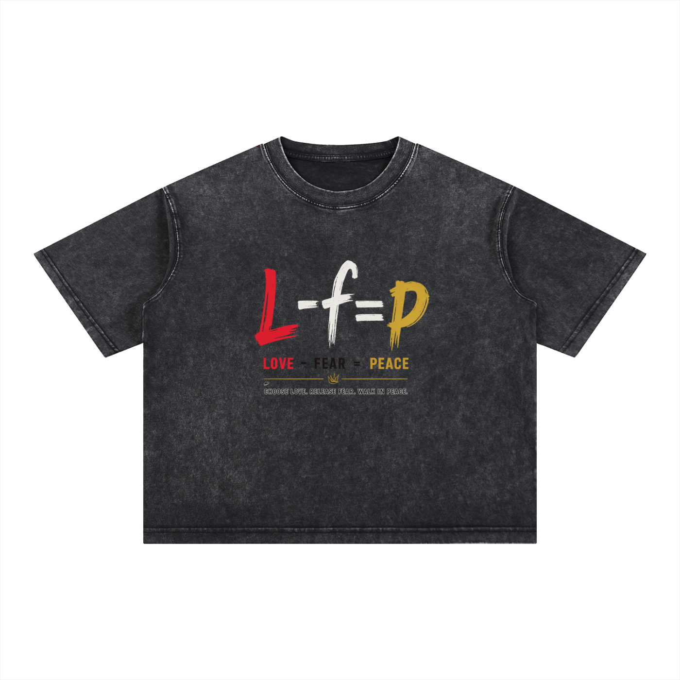 Mineral Wash Boxy Cotton T-Shirt