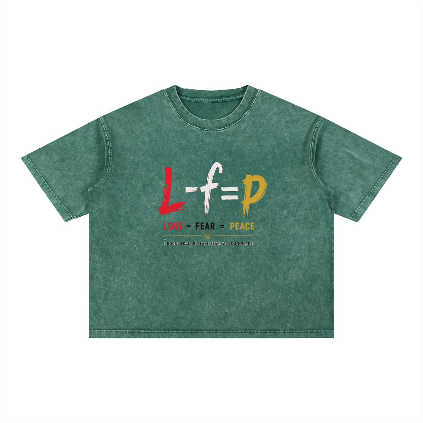 Mineral Wash Boxy Cotton T-Shirt