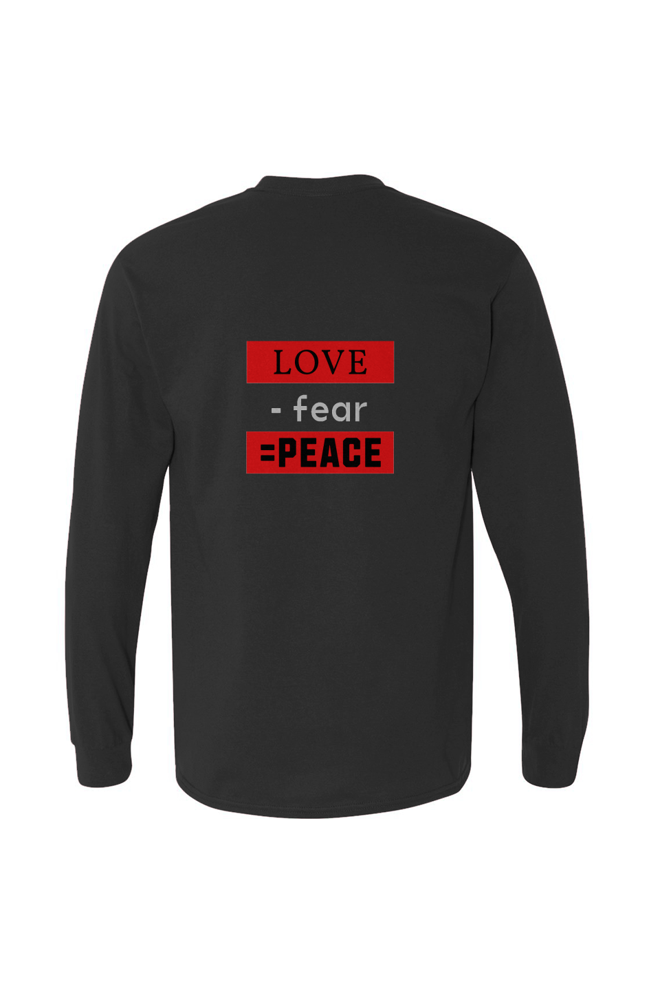 Dual Design Heavy Cotton Long Sleeve Tee