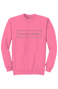 Green LOGO Core Fleece Crewneck Sweatshirt