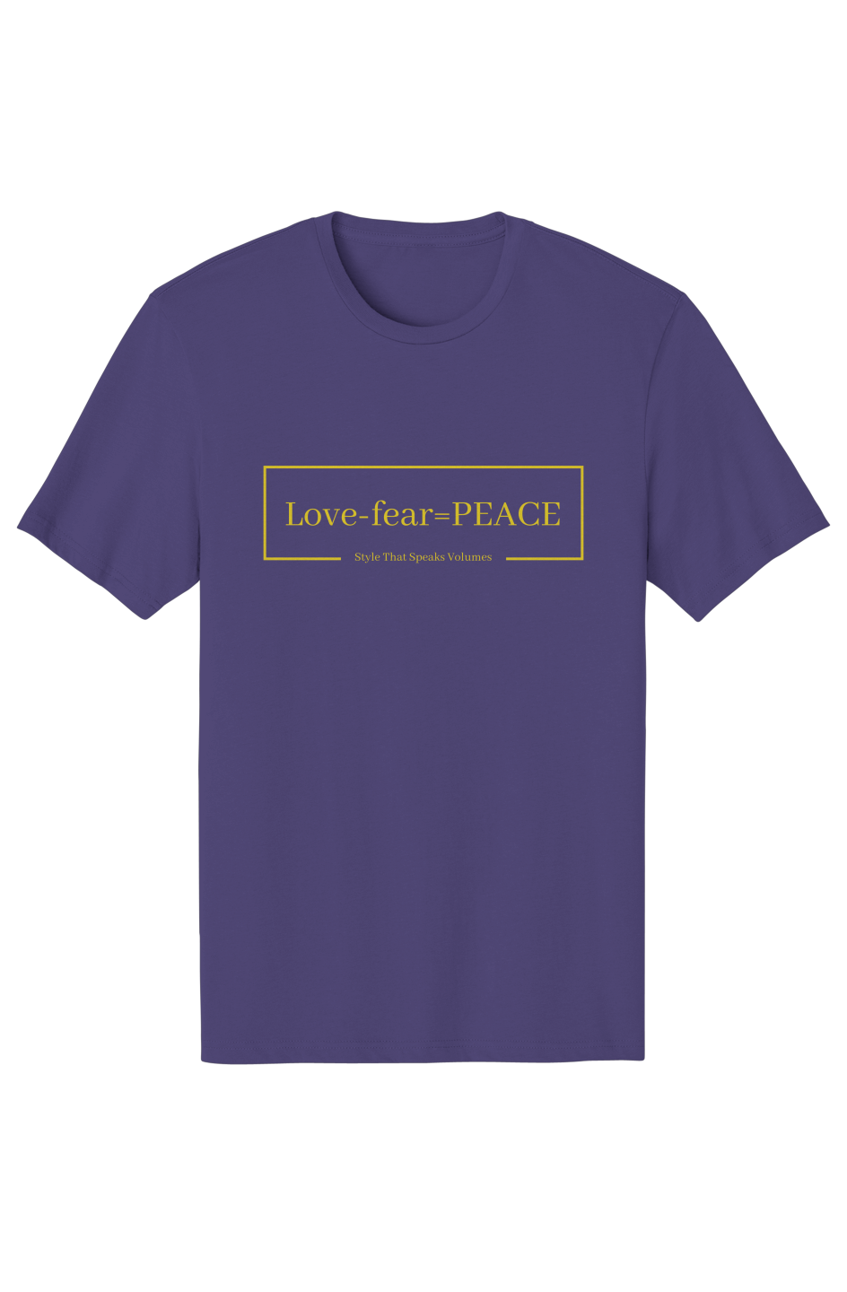 Gold Logo Perfect Weight Tee