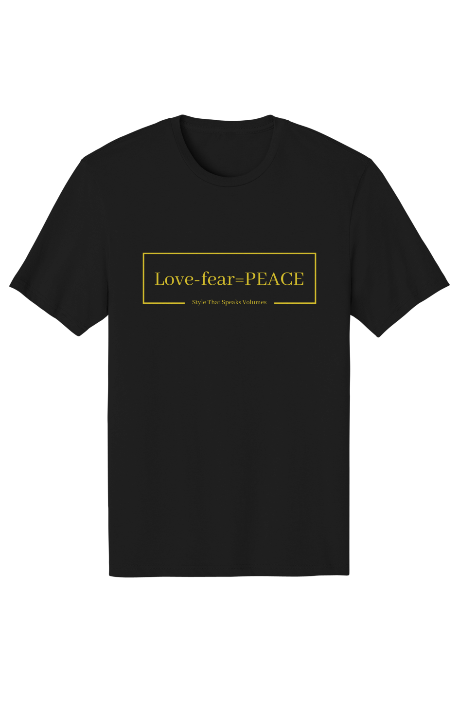 Gold Logo Perfect Weight Tee