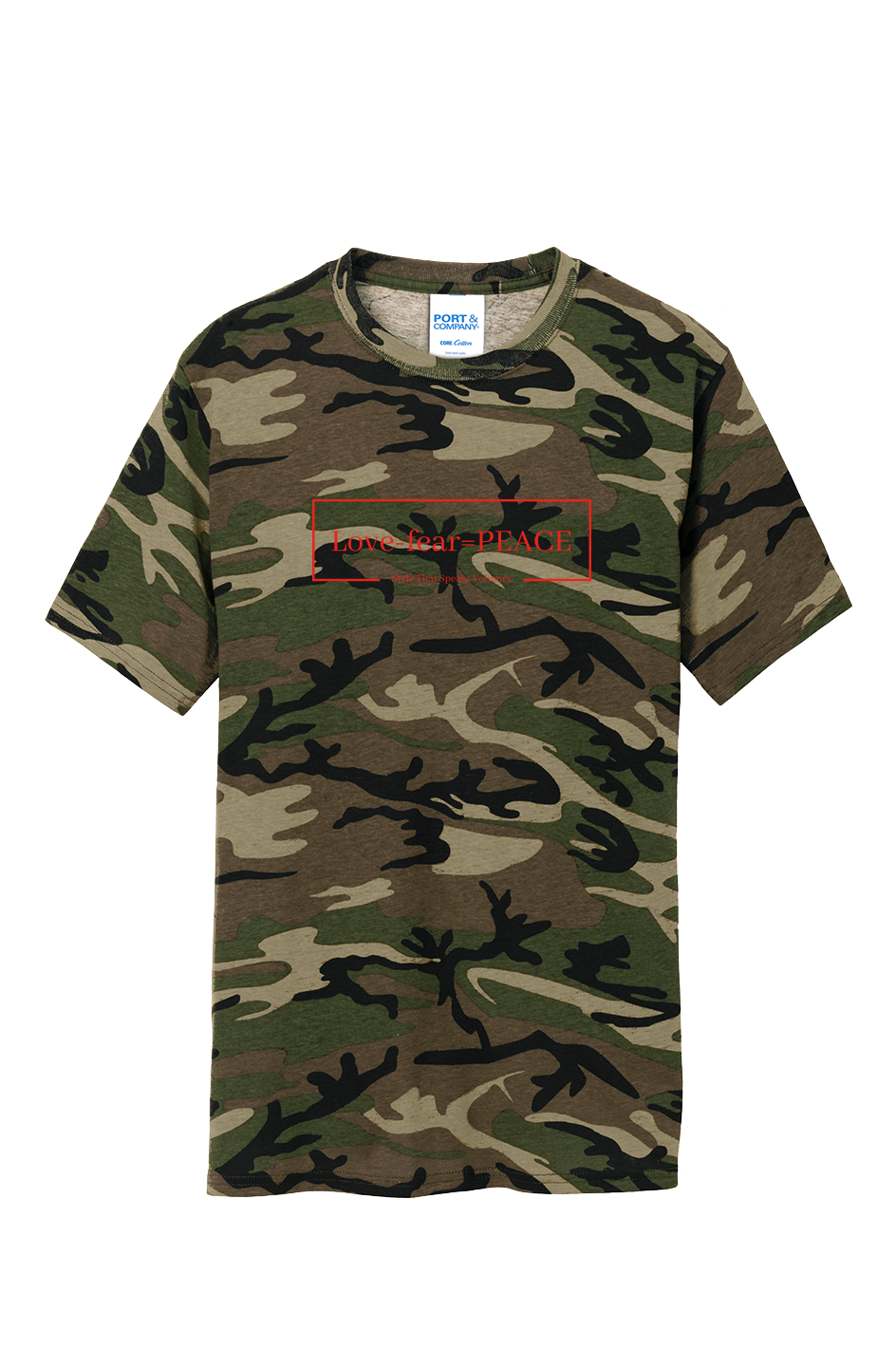 Core Cotton Camo Tee