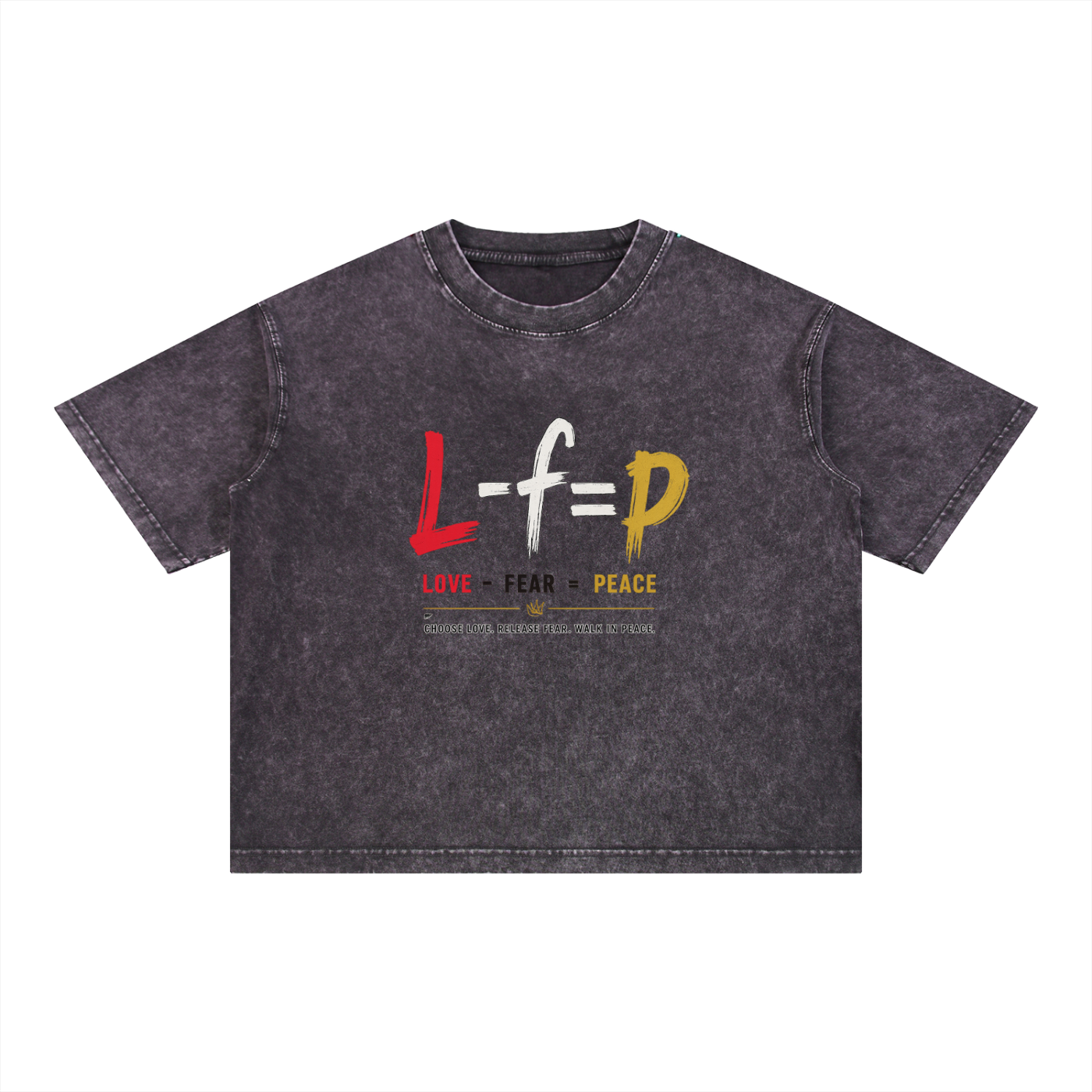 Mineral Wash Boxy Cotton T-Shirt