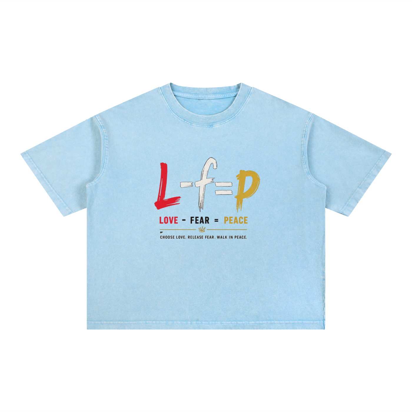 Mineral Wash Boxy Cotton T-Shirt